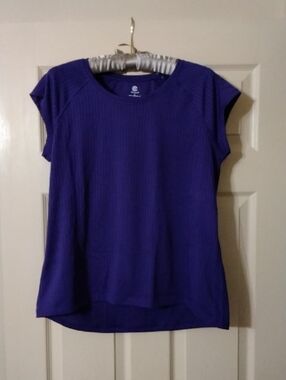 Champion Workout Tee in Deep Purple
